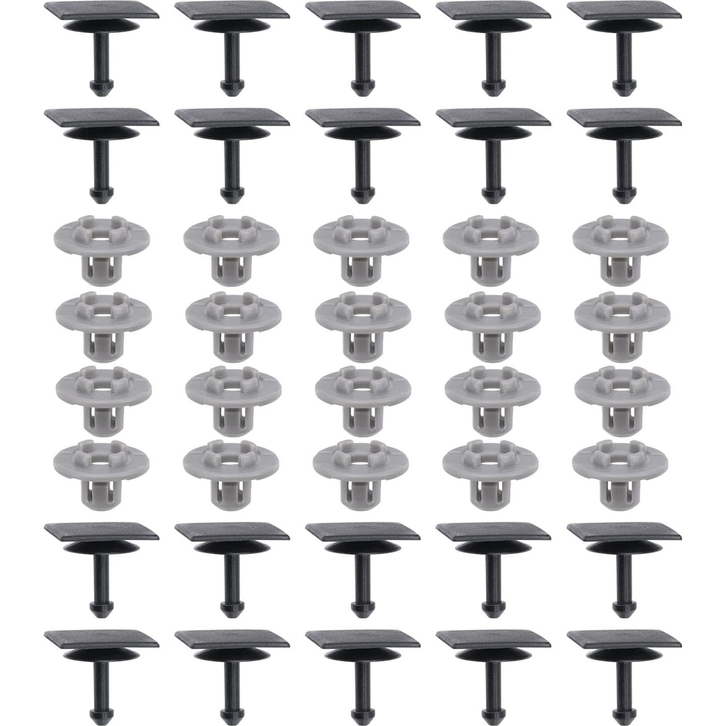 Juego de Clips de Retención Cowl OAUTOO 20Sets para Subaru