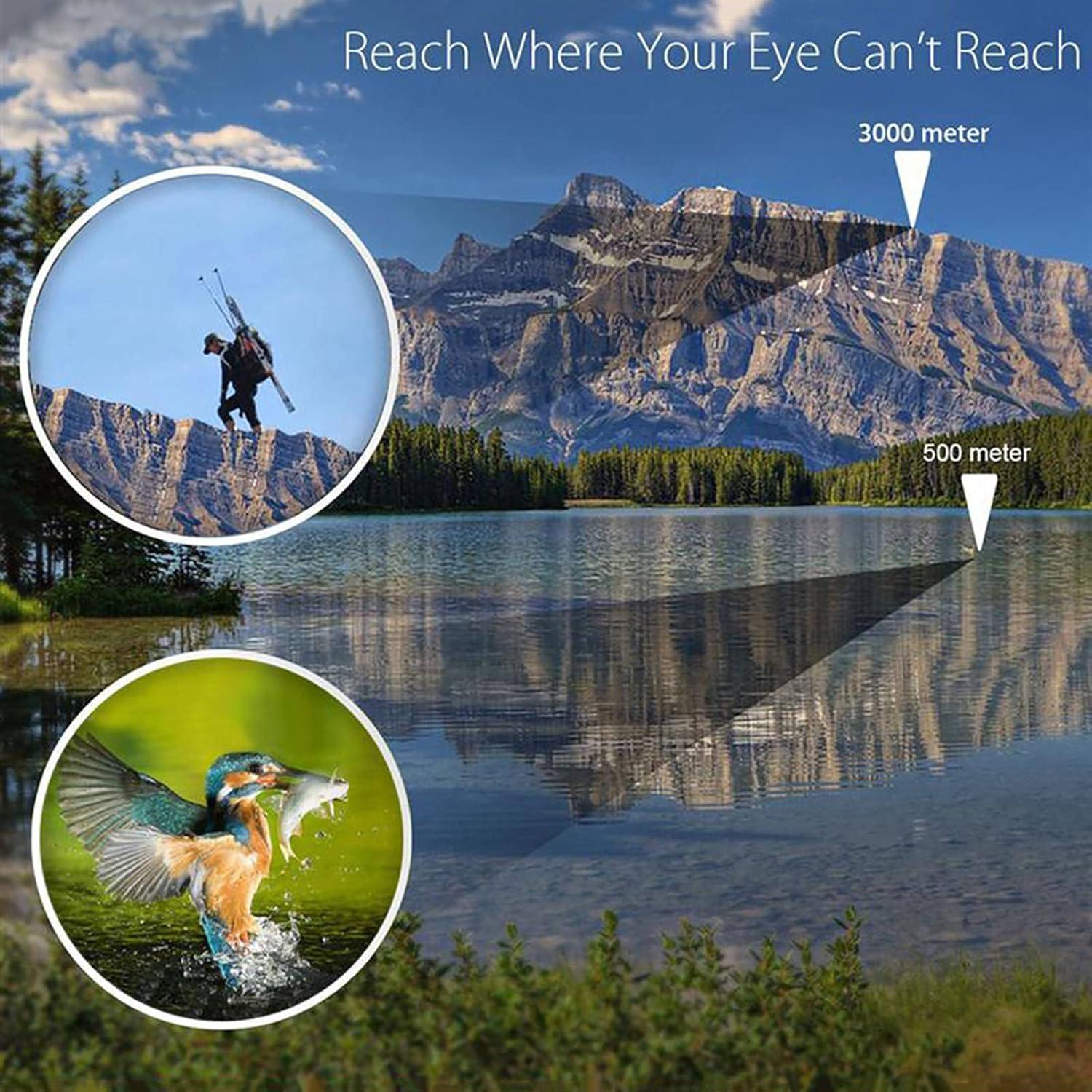 Binoculares MIQXUAS 60X60 Impermeables para Observación