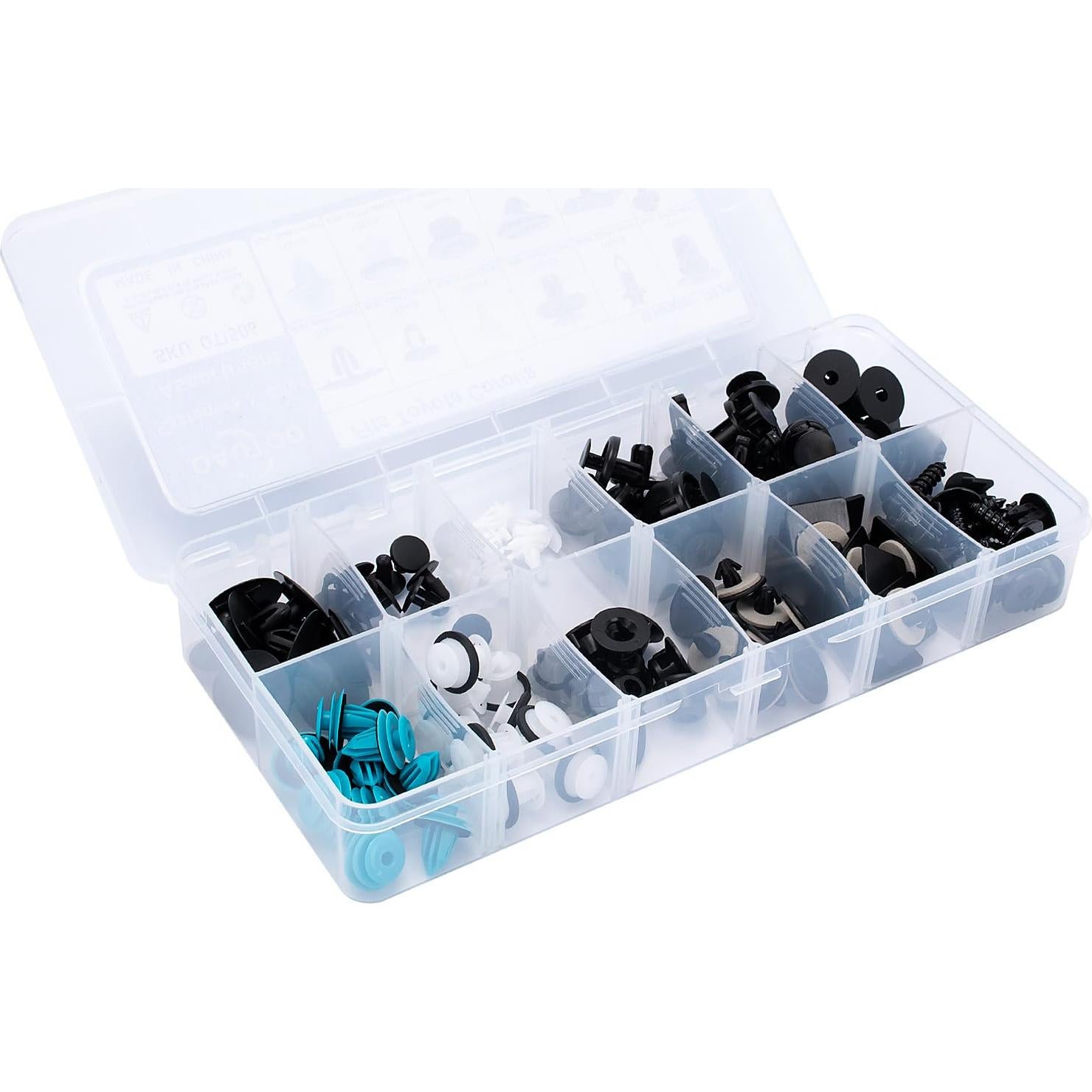 Kit de 130 Clips Retenedores OAUTOO para Toyota Corolla