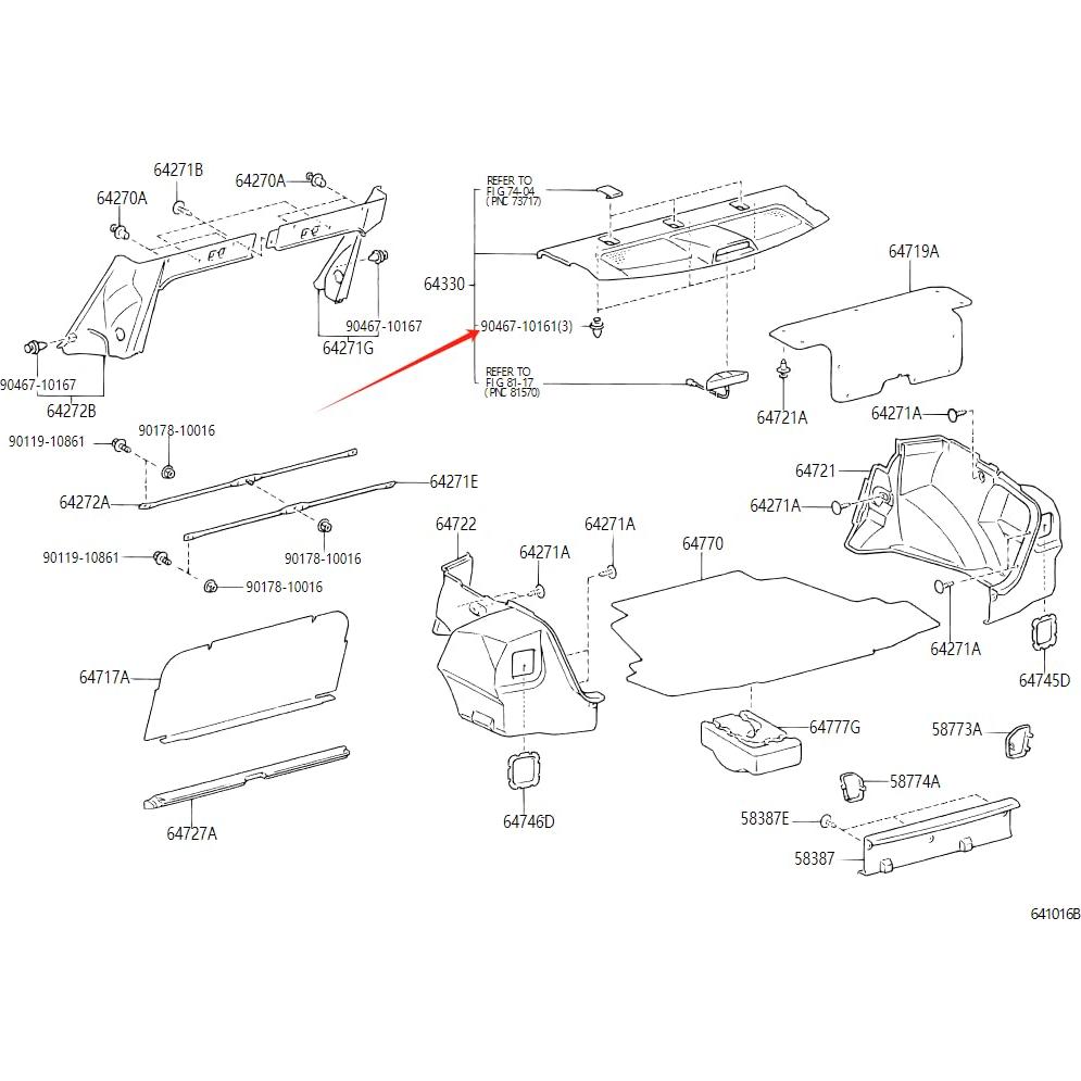 Juego de 30 Clips de Panel de Recorte Toyota y GM - Alta Calidad
