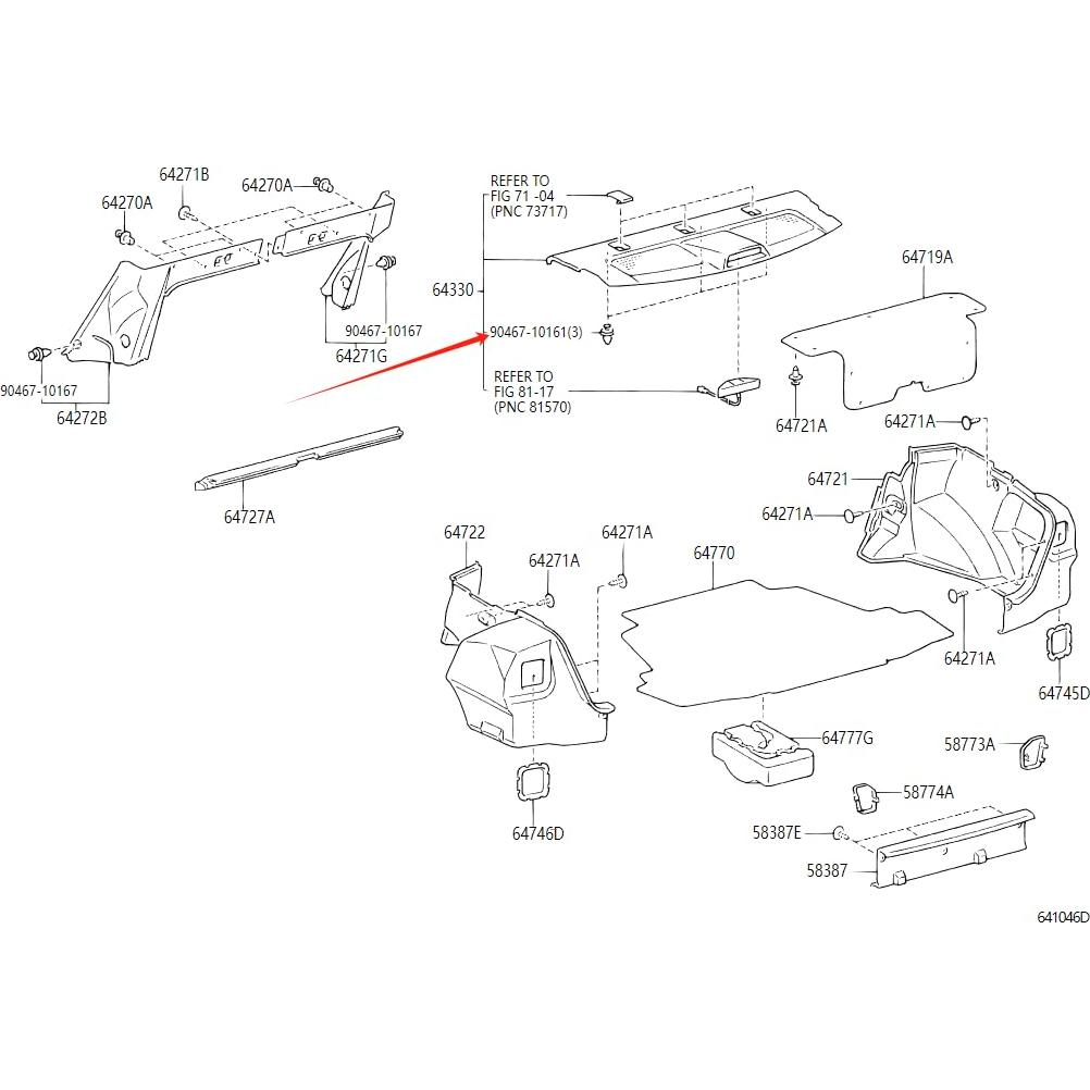Juego de 30 Clips de Panel de Recorte Toyota y GM - Alta Calidad