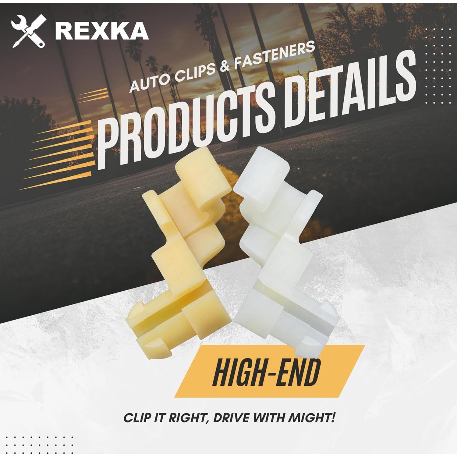 Clips de Varilla de Cerradura Rexka para Toyota y Lexus - 5 Piezas