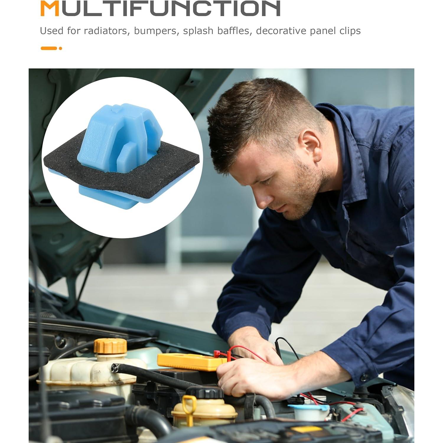 30 Clips de Retención de Moldura de Rocker SCUARI 87756-1F000