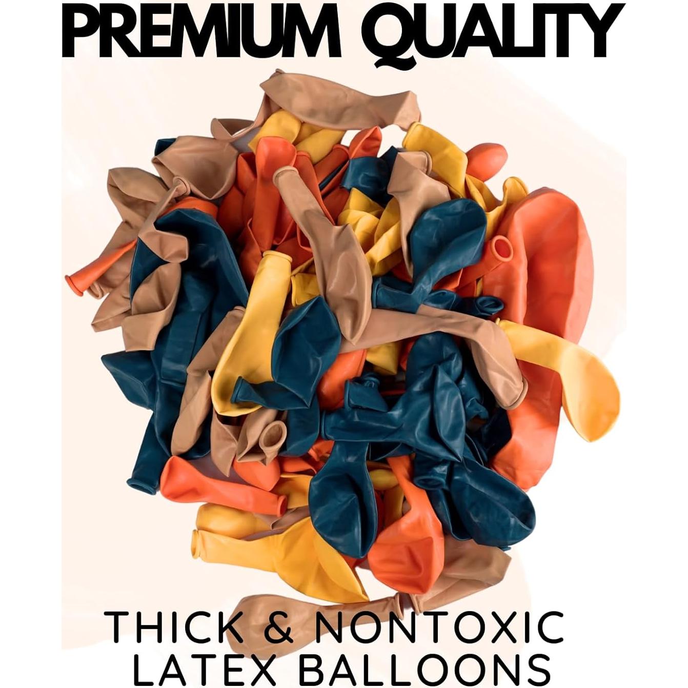 Arco de globos Isndare 101 piezas colores vibrantes