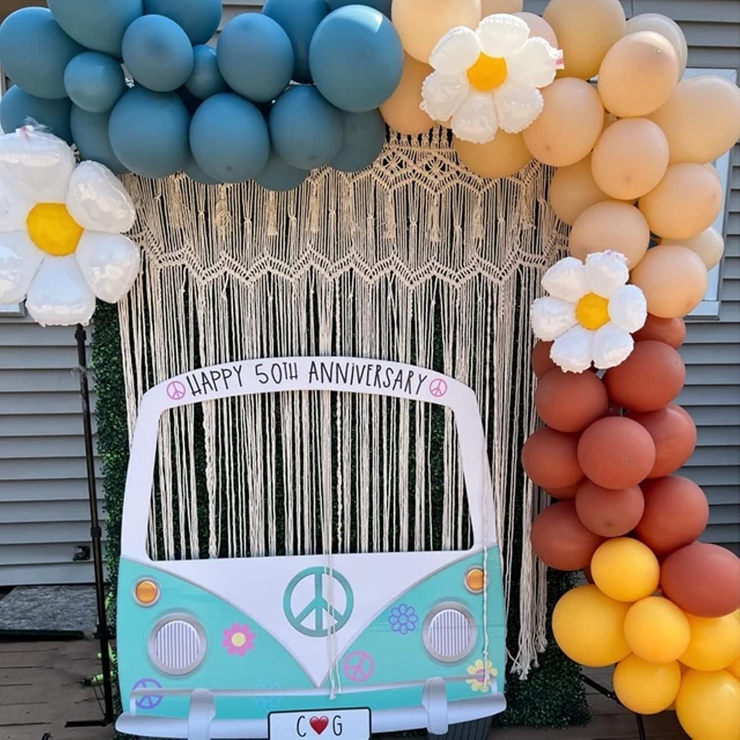 Arco de globos Isndare 101 piezas colores vibrantes