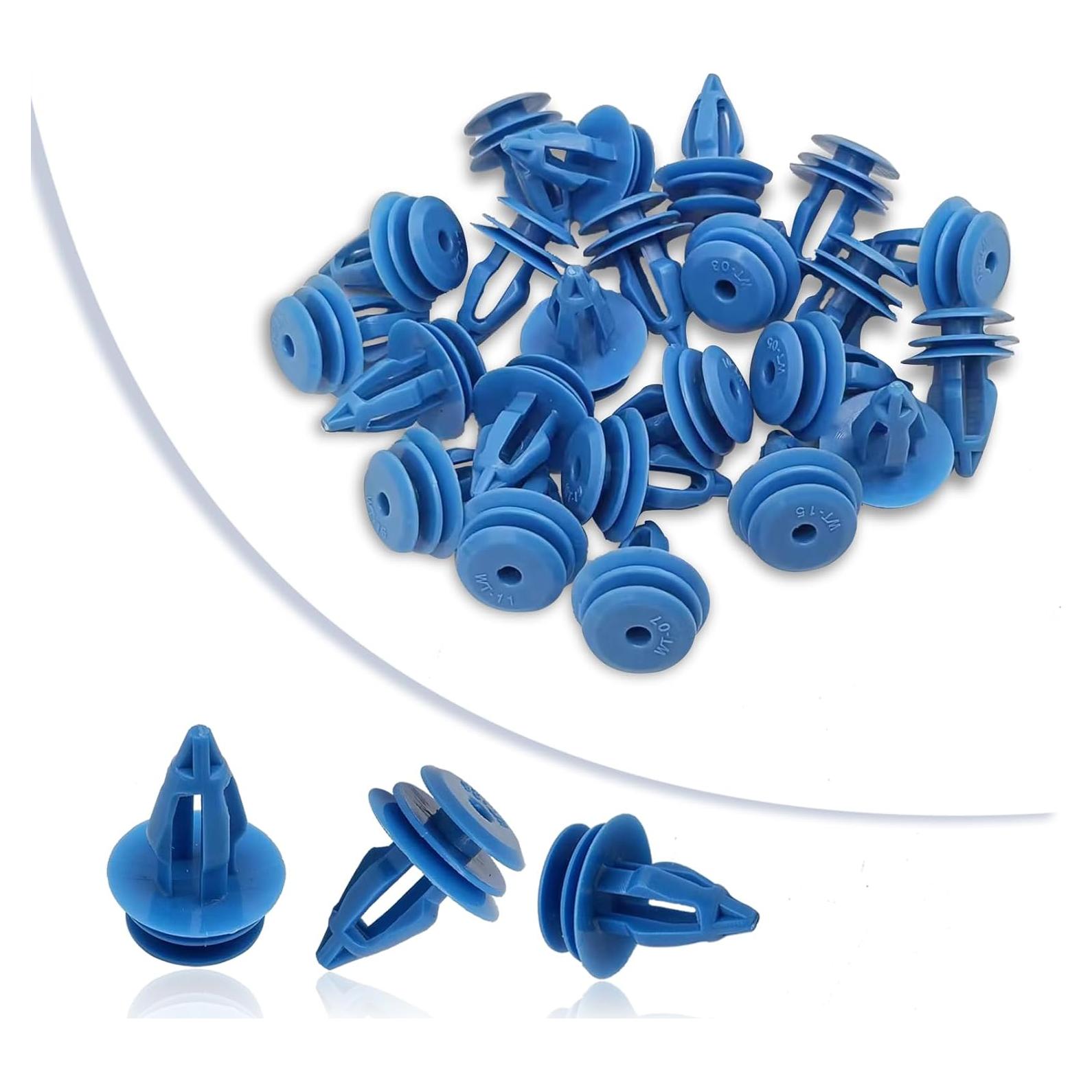 25 Clips de Retención de Moldura de Arco de Rueda TOPCNOEM