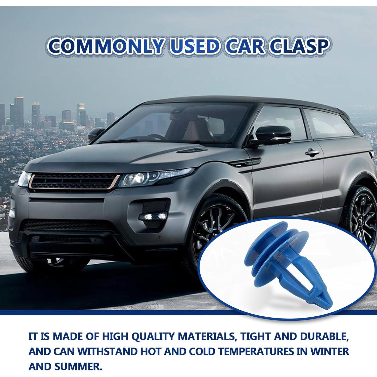 25 Clips de Retención de Moldura de Arco de Rueda TOPCNOEM