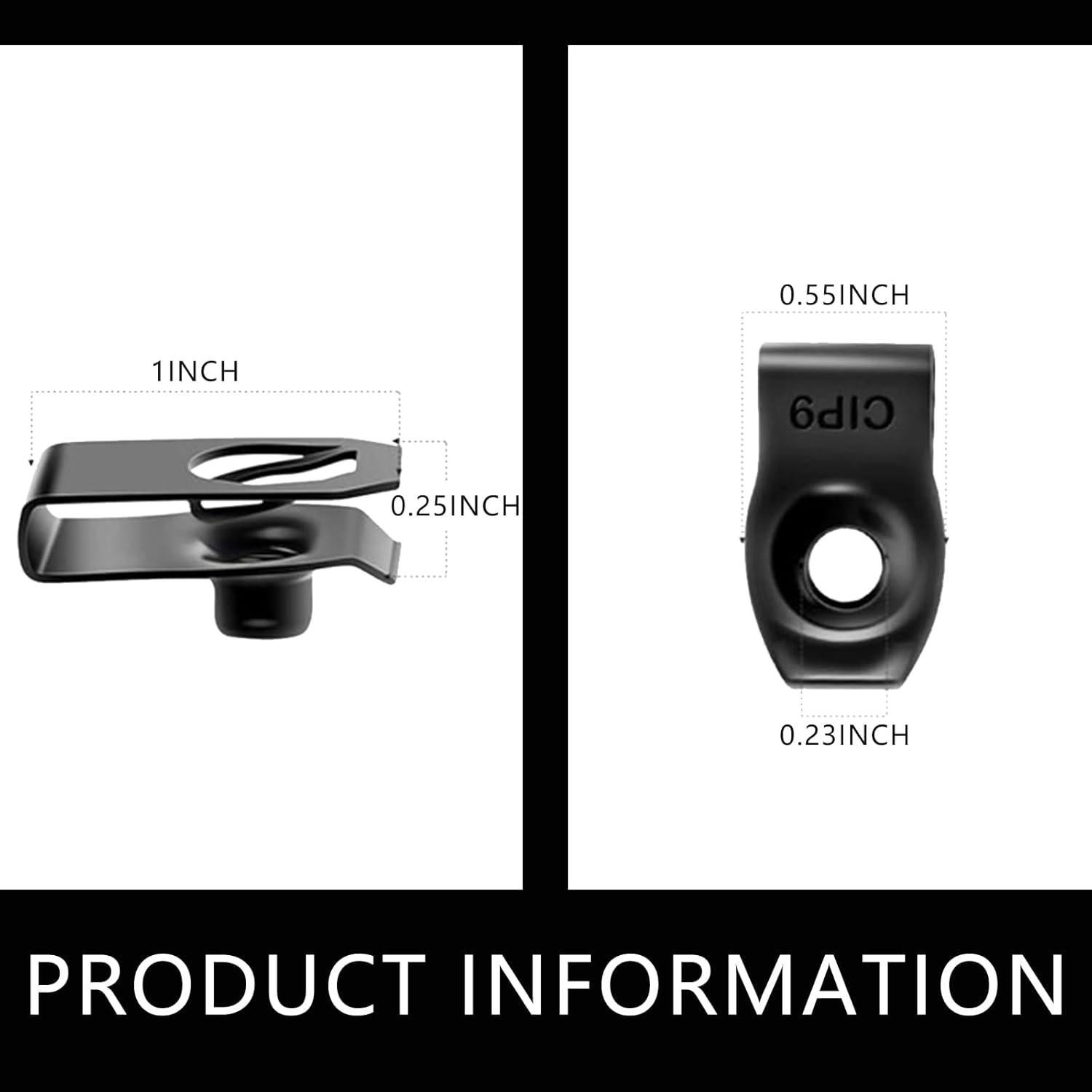 Paquete de 35 Clips y Tornillos para Coche Jitrendo