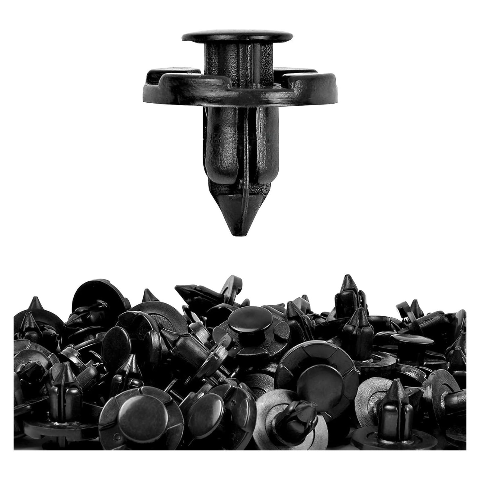 20 Clips Sujetadores de Nylon para Parachoques y Guardabarros