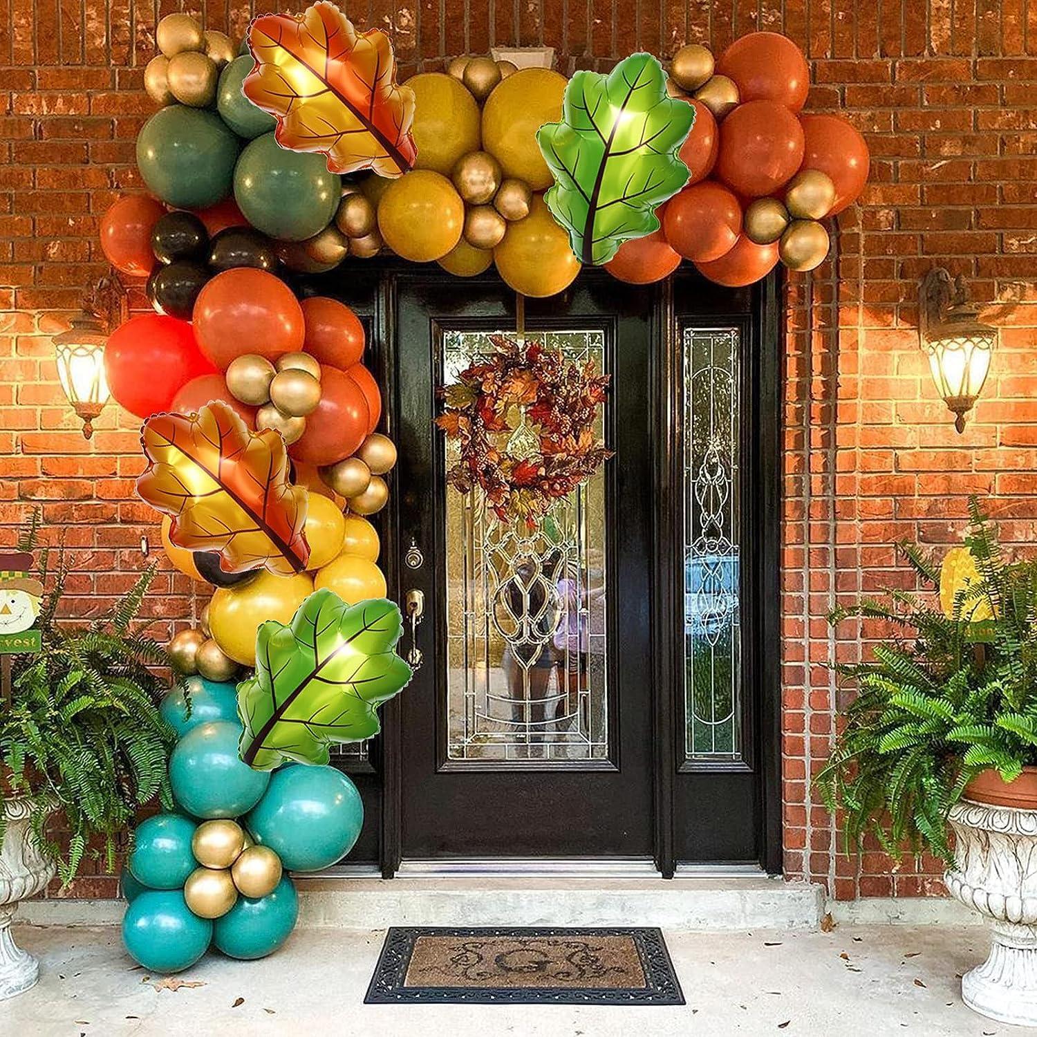 Guirnalda de globos Isndare 104 piezas colores otoñales