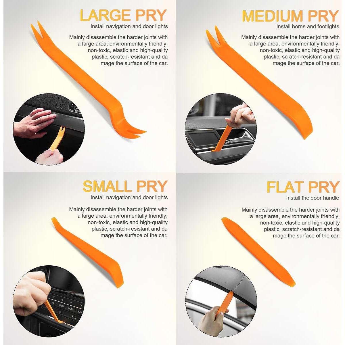 Juego de Clips de Retención BLAU GRUN 435 Piezas Automóvil