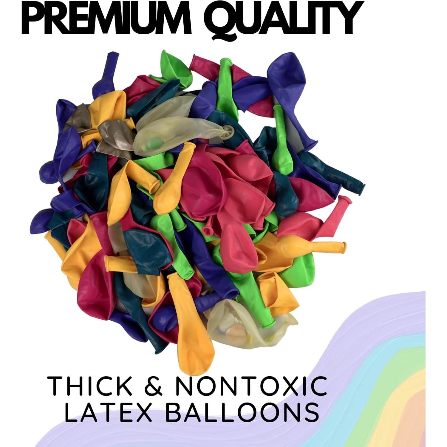 Kit de Arco de Globos Coloridos Isndare 104 Piezas Fiesta