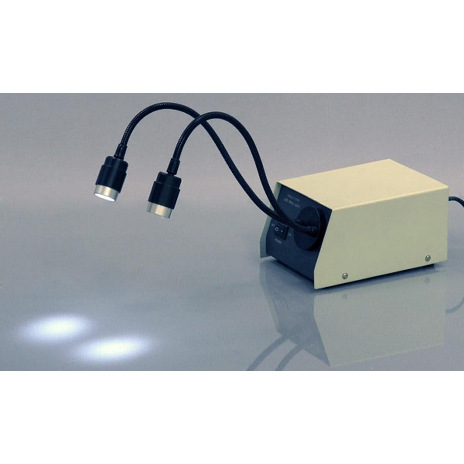 AmScope Iluminador LED 14 de Cuello de Ganso 2,72 kg