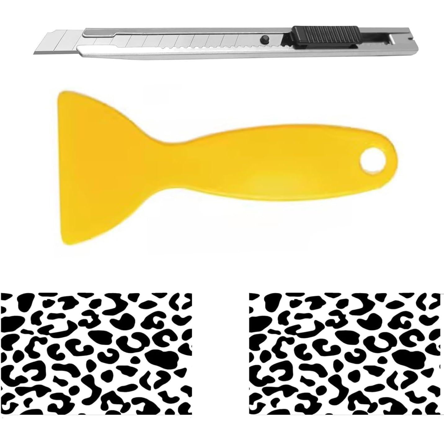 Calcomanía de Ventana Trasera Leopardo Guepardo CONGCONG