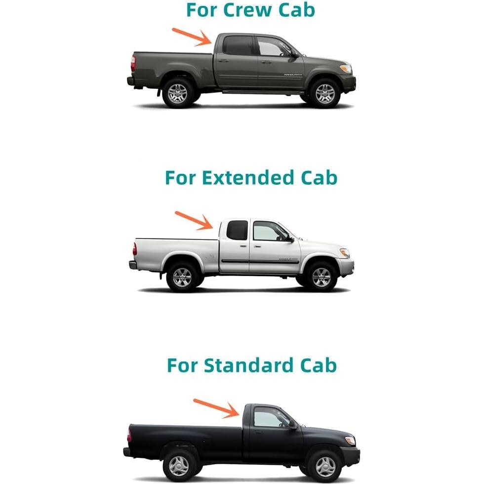 Cristal Deslizante Trasero Toyota Tundra 2000-2006 OEM