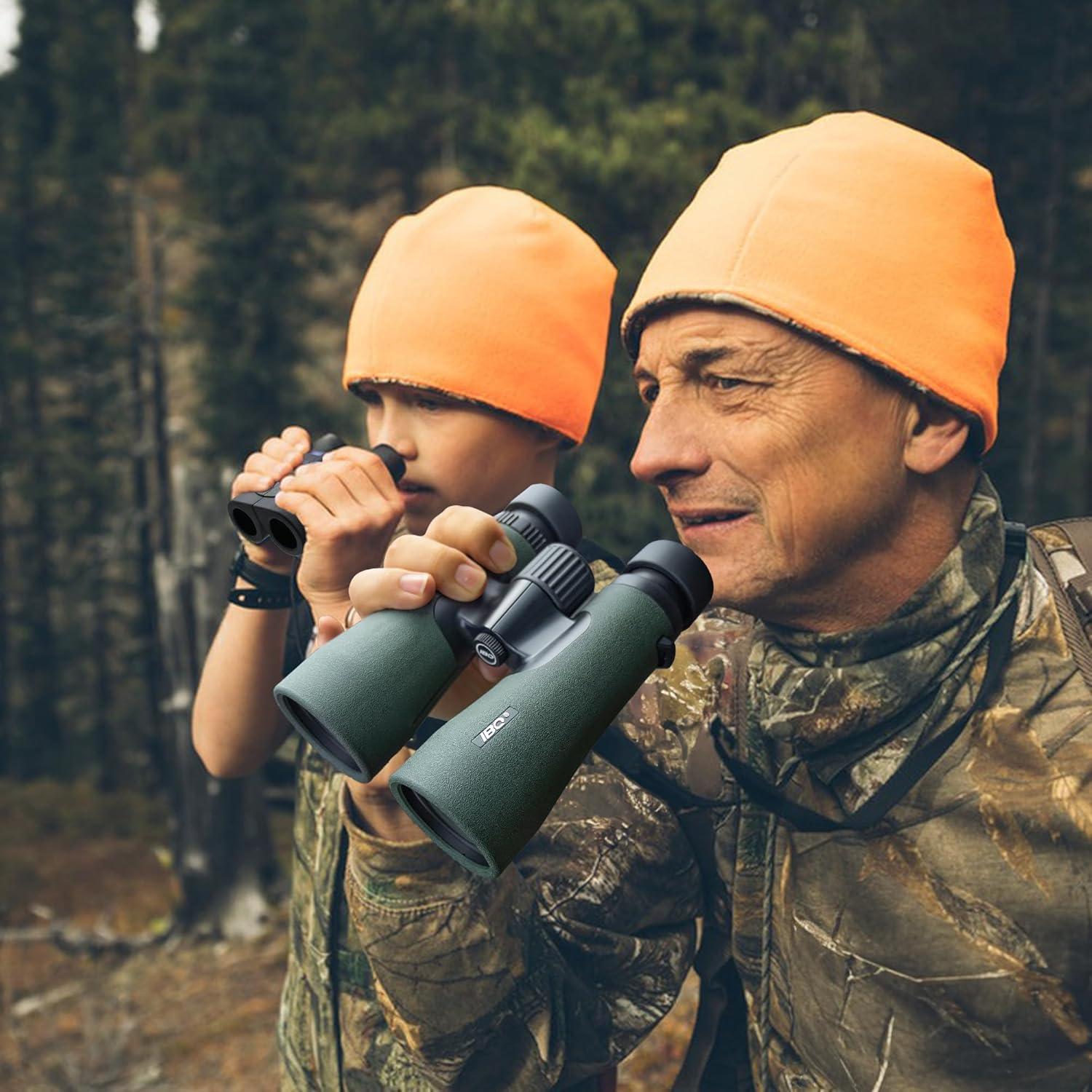 Binoculares IBQ 12x50mm Impermeables para Caza y Aves