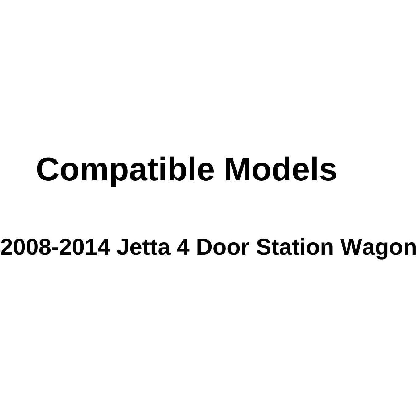 Ventana trasera derecha Volkswagen Jetta 2008-2014 4 puertas