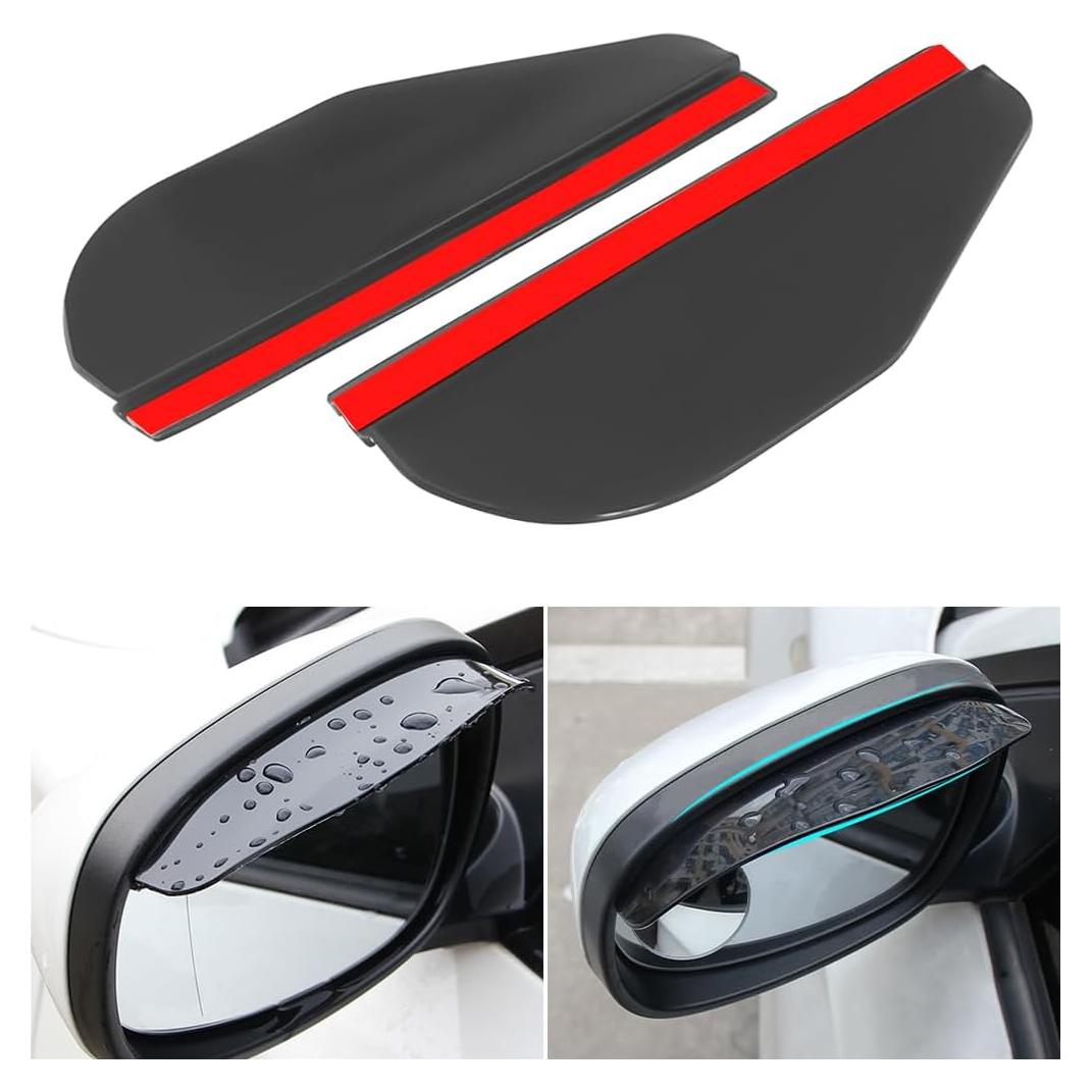 2 Protectores de Visera Ahumada LKAHG para Espejos de Coche