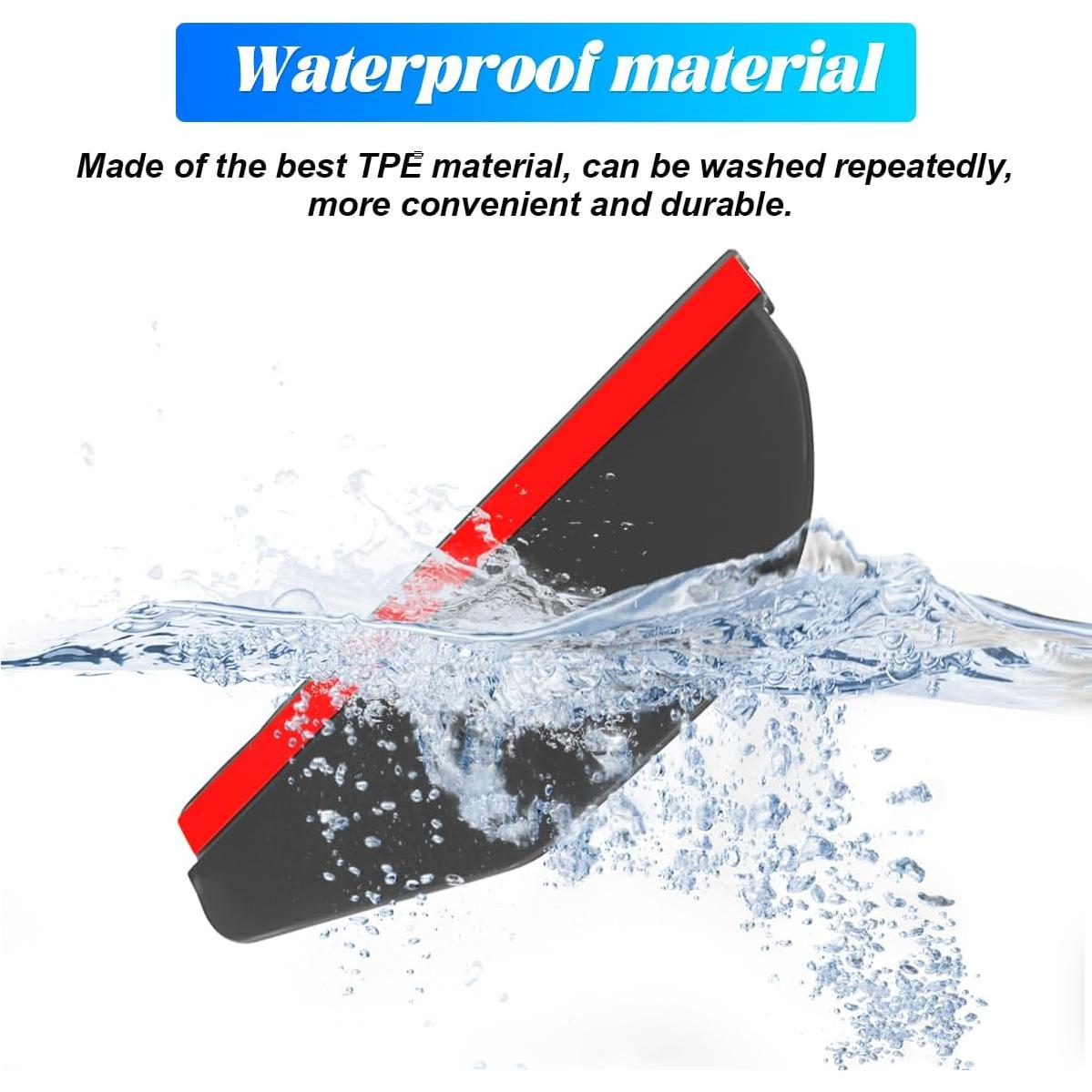 2 Protectores de Visera Ahumada LKAHG para Espejos de Coche