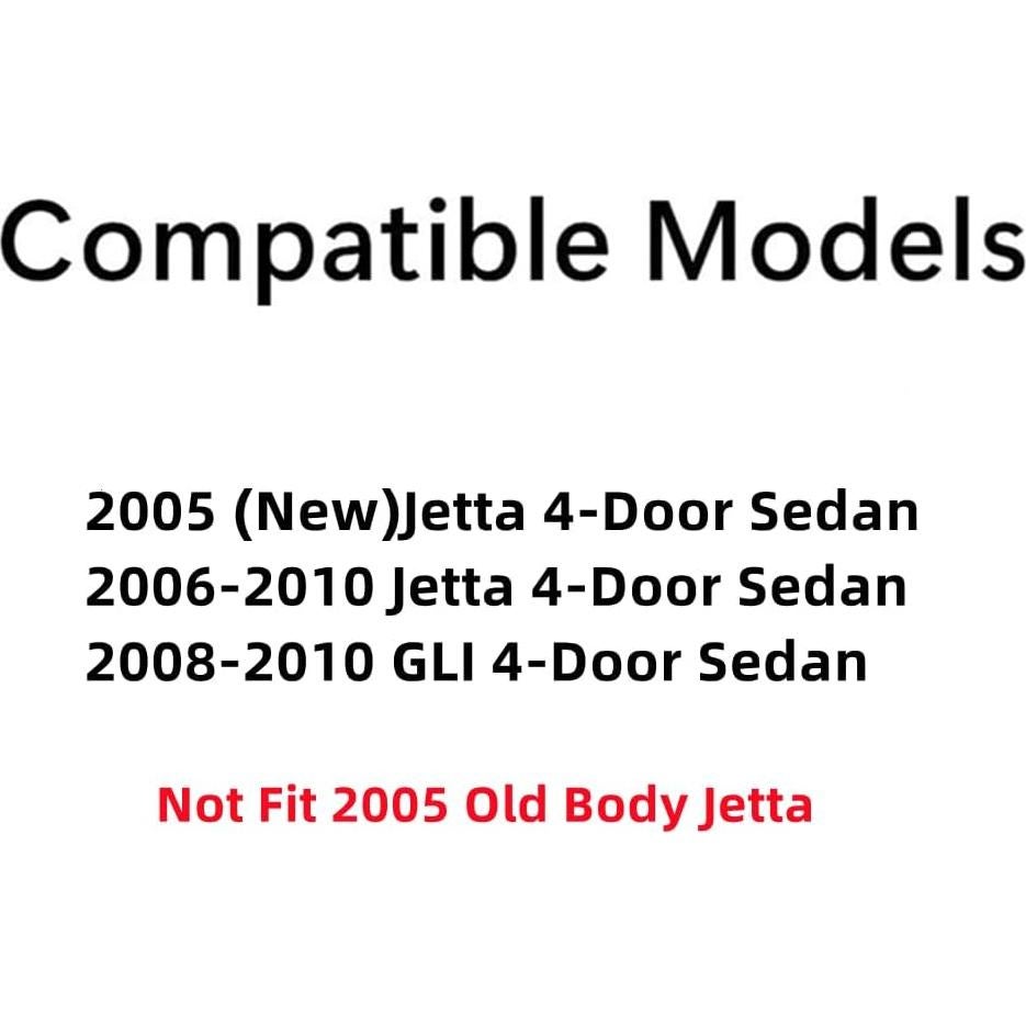 Cristal Trasero Calentado NAGD para Volkswagen Jetta 2005-2010