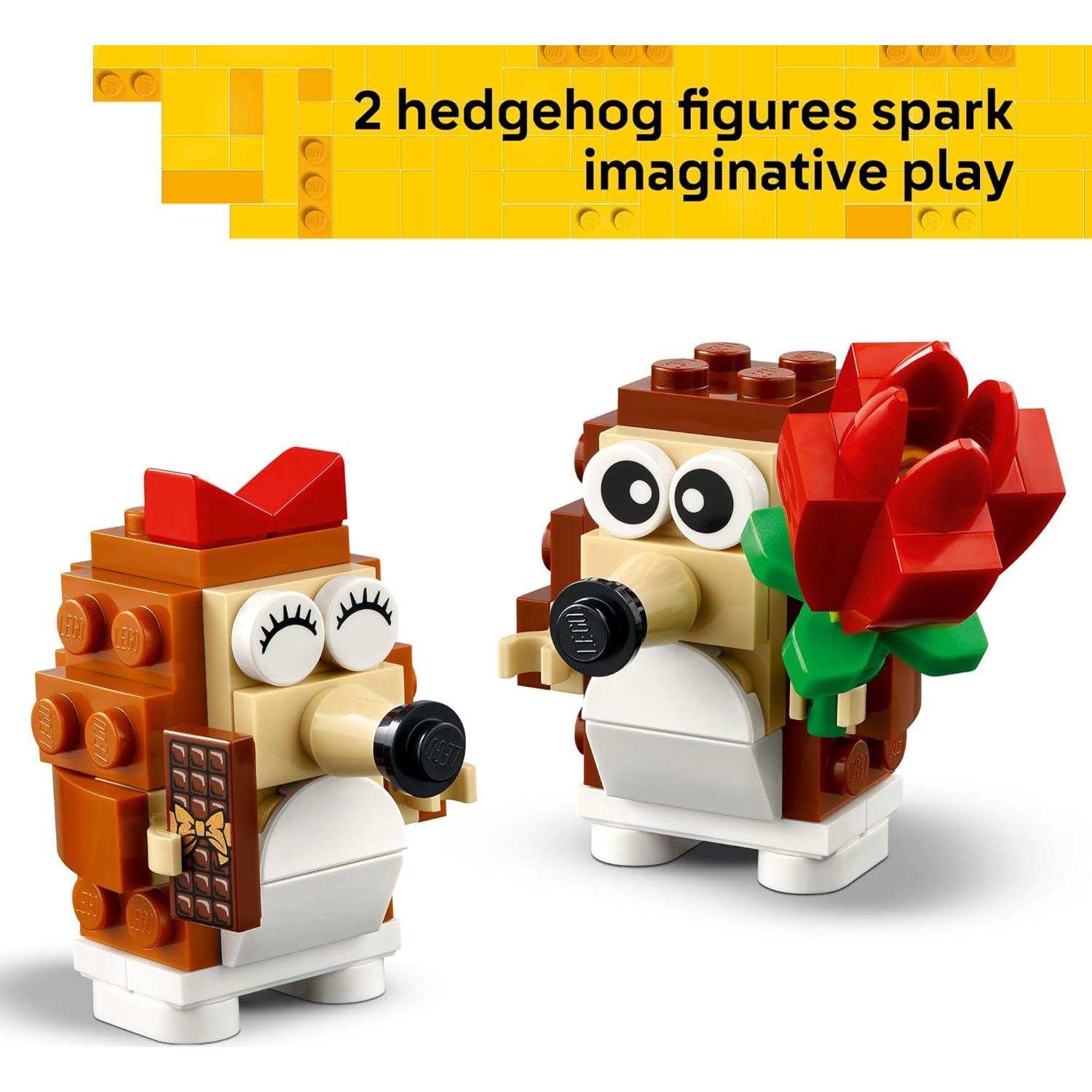 LEGO Cita de Picnic de Erizo 40711 - Juguete 166 Piezas