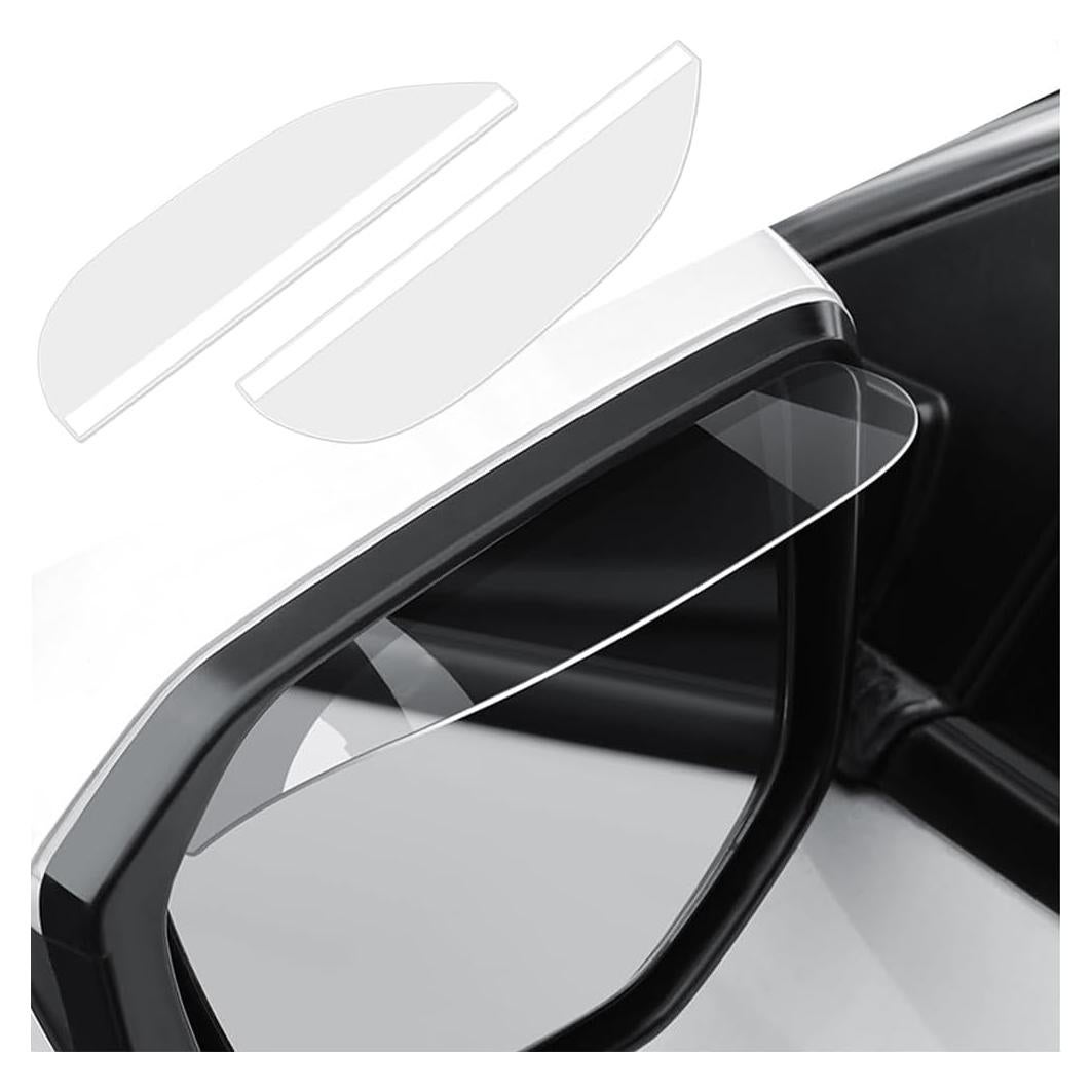 Visera de Lluvia KHGUZ para Espejo de Coche Universal 2 Piezas