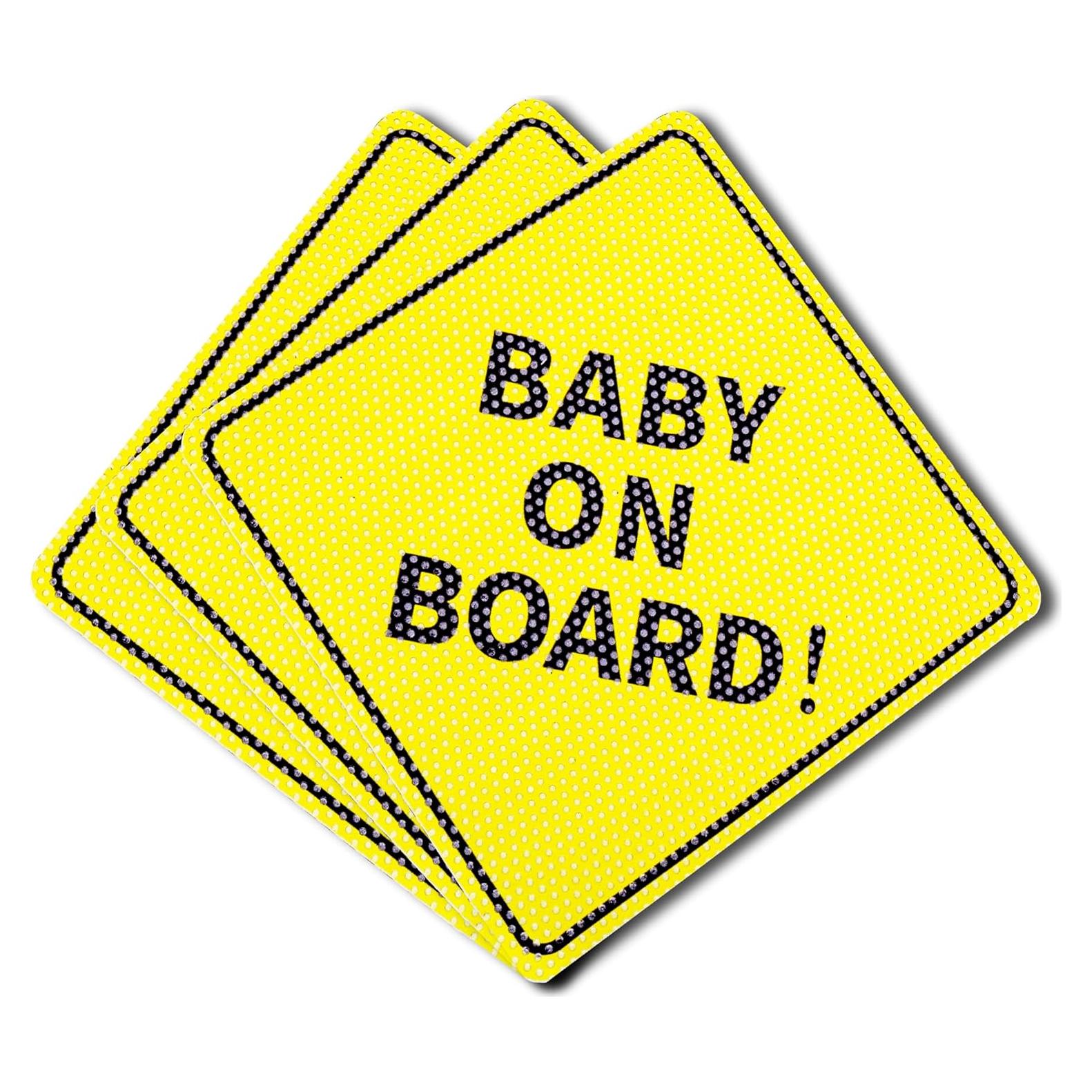 Calcomanías Bebé a Bordo BFXM - 3 Piezas 12.7 cm Vinilo