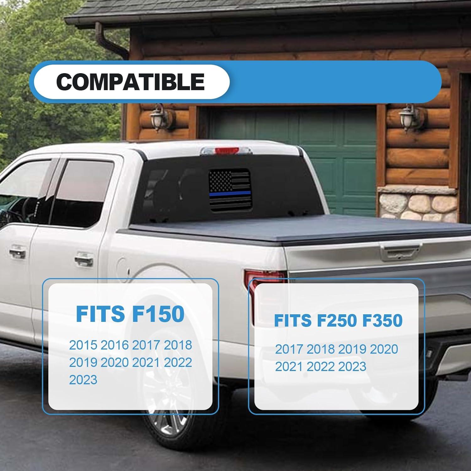 Calcomanía Ventana Trasera Bandera Americana RBOKO F150 F250 F350