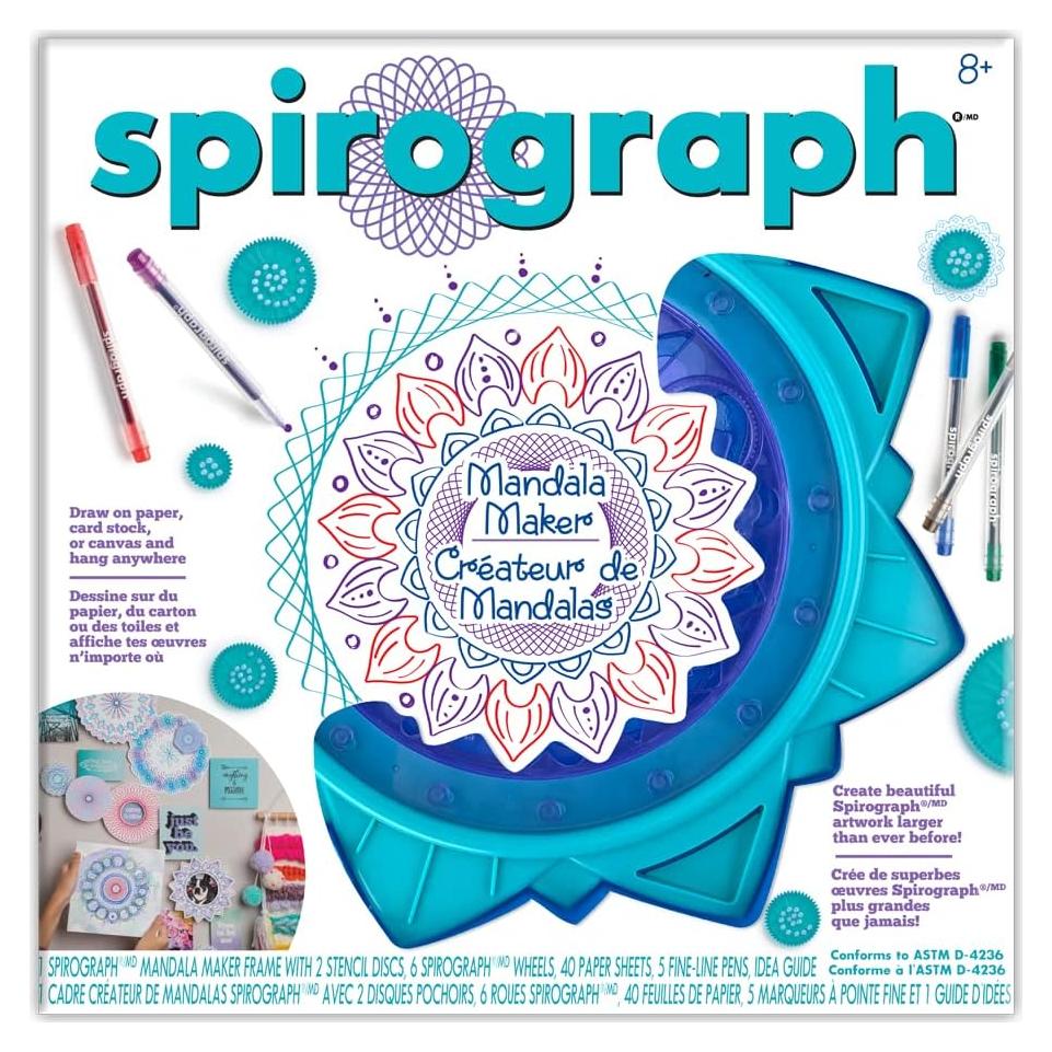 Creador de Mandalas Spirograph - Arte fácil para niños 8+