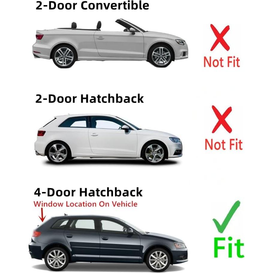 Ventana Trasera Calefaccionada Audi A3 Hatchback 2005-2013