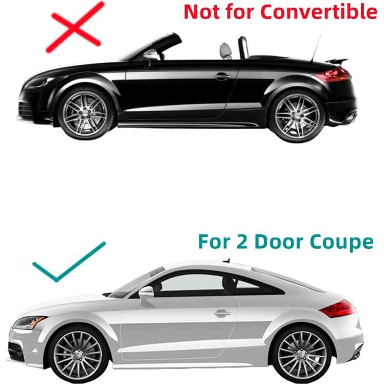 Cristal Trasero Calentado Audi TT Coupe 2007-2015 K&L