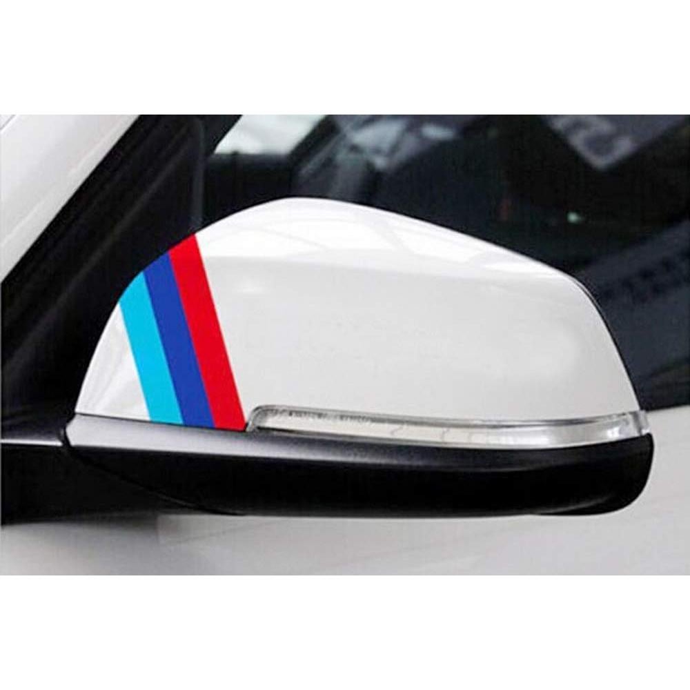 Calcomanía de Raya Multicolor 10" iJDMTOY para BMW