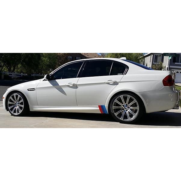 Calcomanía de Raya Multicolor 10" iJDMTOY para BMW