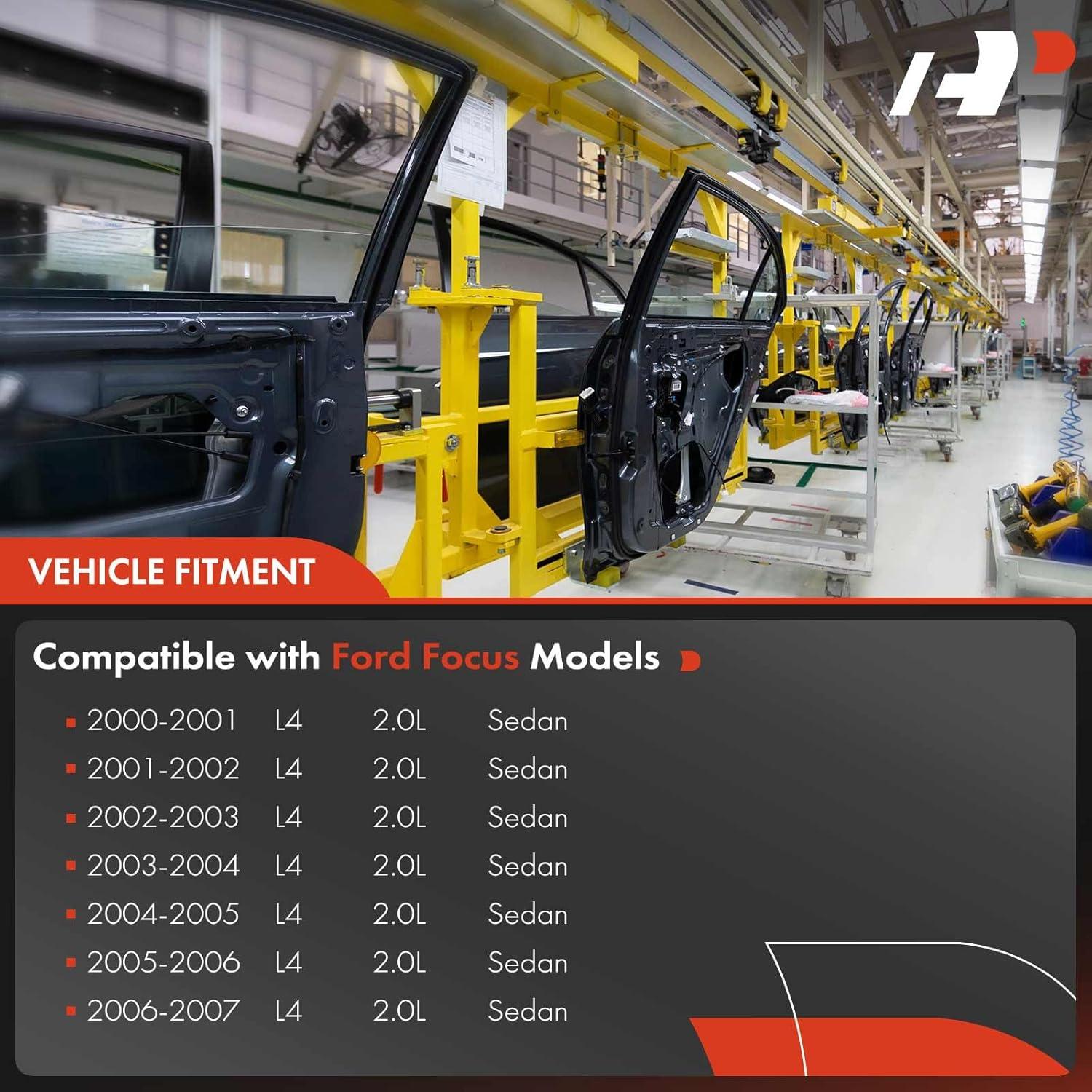 Regulador de Ventana Eléctrico A-Premium para Ford Focus 2000-2007 Lado Izquierdo