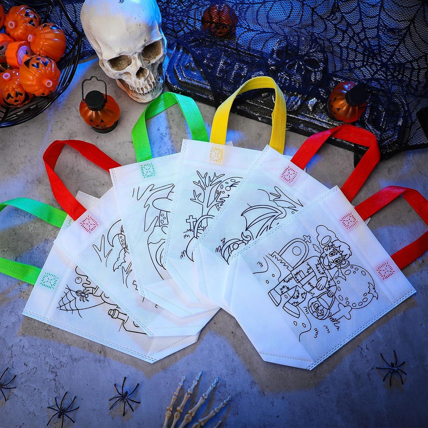 Bolsas de Regalo para Colorear Halloween 45 Pcs Kakctyen