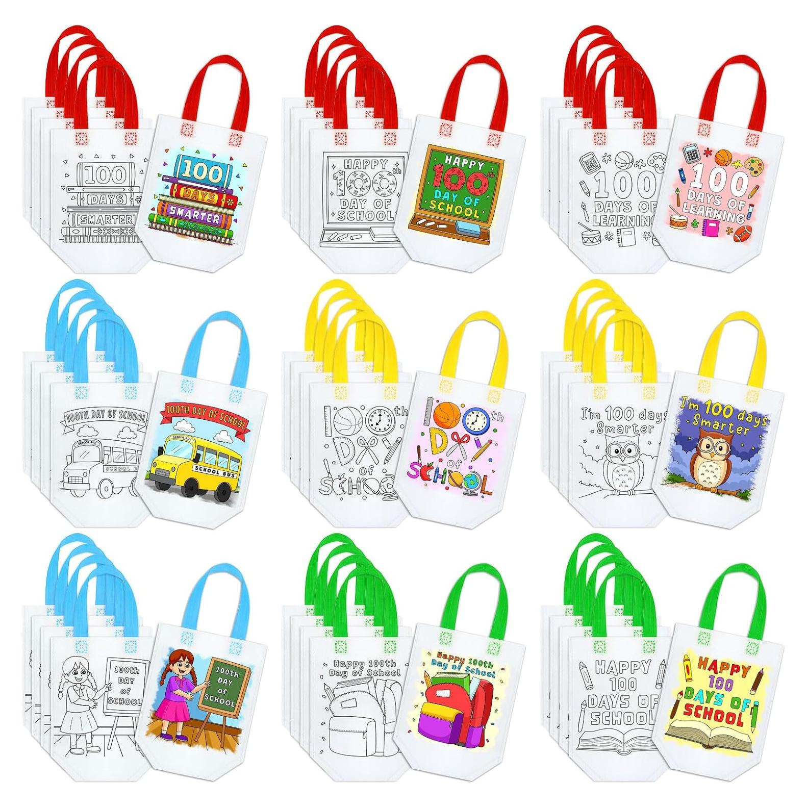 Kacctyen 45 Piezas Bolsas de Colorear Reutilizables para Niños