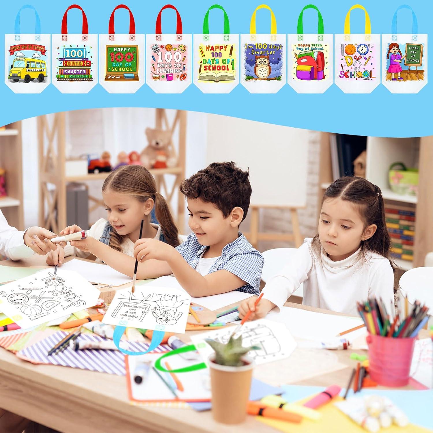 Kacctyen 45 Piezas Bolsas de Colorear Reutilizables para Niños