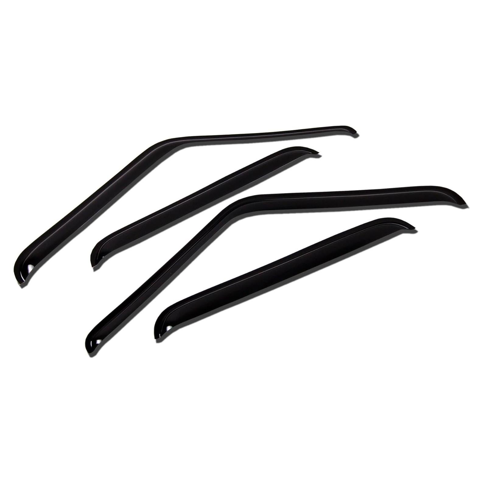 Deflectores de Ventana Tuningpros WV-483 Ahumados BMW 325i 330i 2006-2011