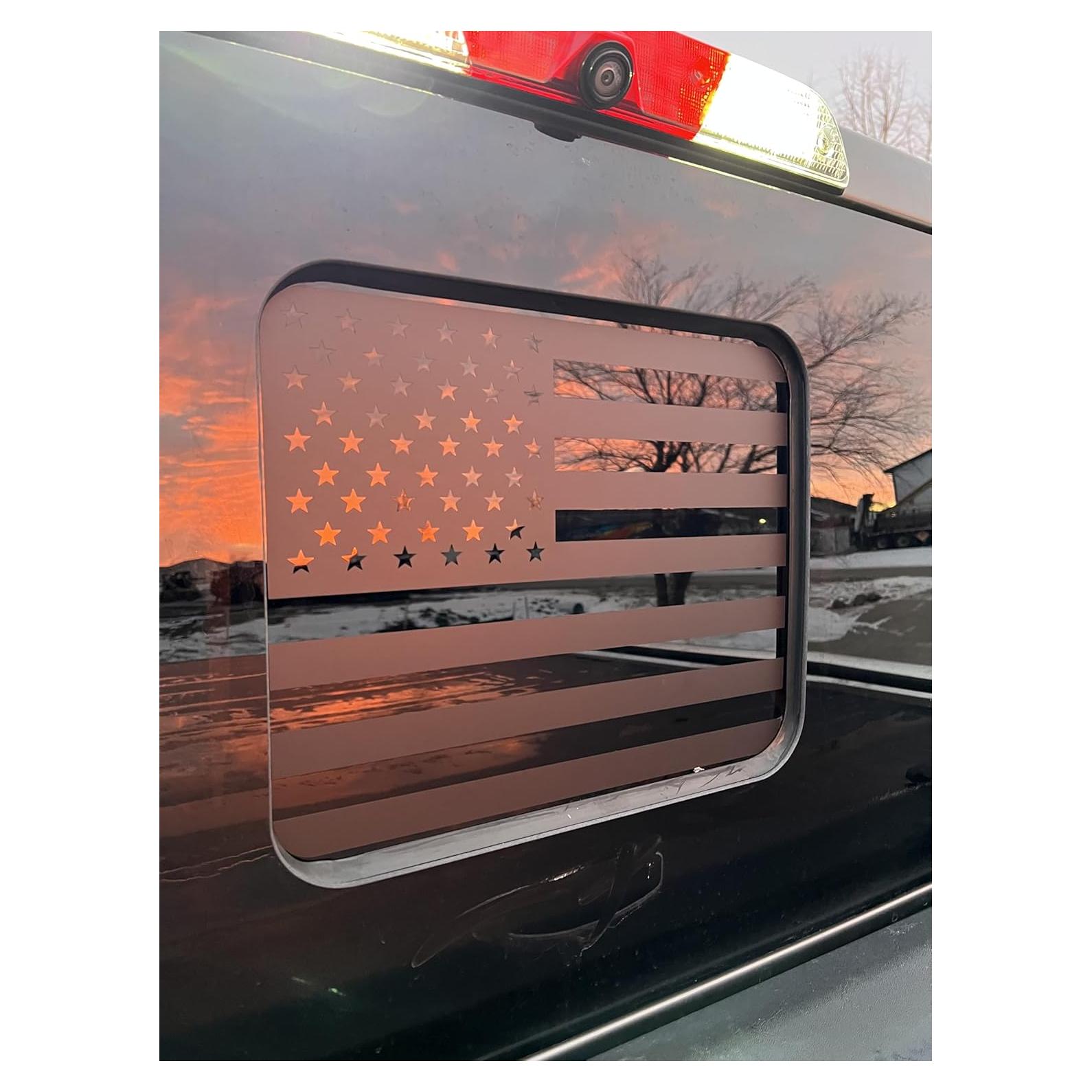 Calcomanía Ventana Trasera Ford F-150/Raptor 2015-2025 Negra Mate