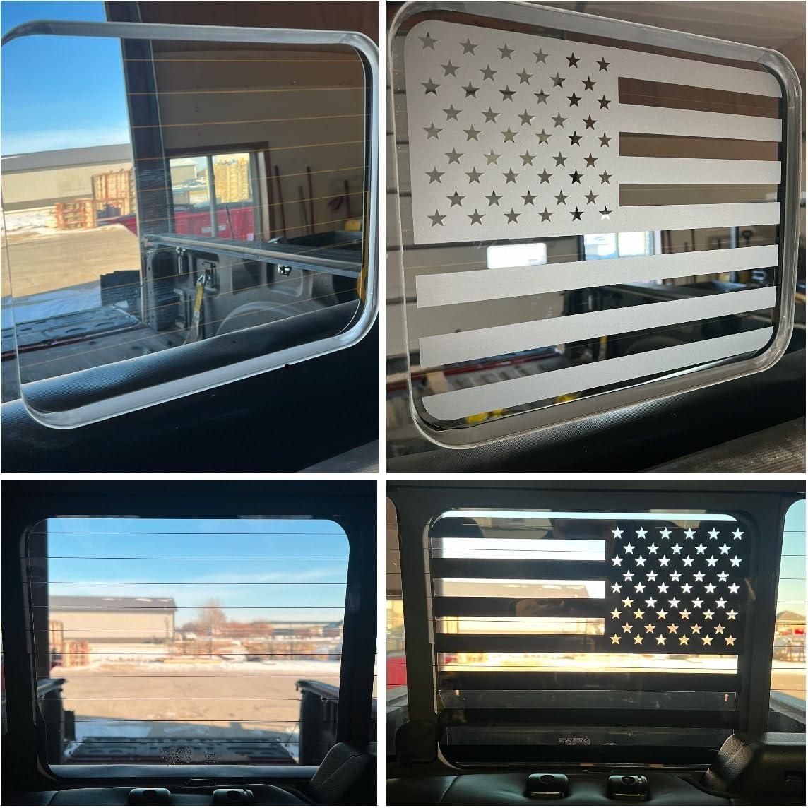 Calcomanía Ventana Trasera Ford F-150/Raptor 2015-2025 Negra Mate