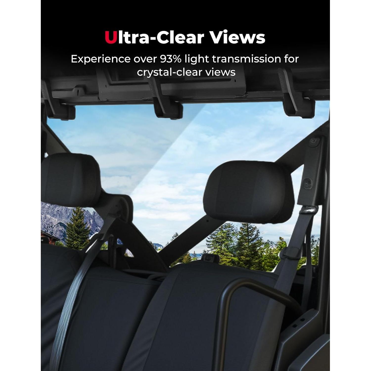 Parabrisas Trasero KEMIMOTO para Polaris Ranger 2013-2026