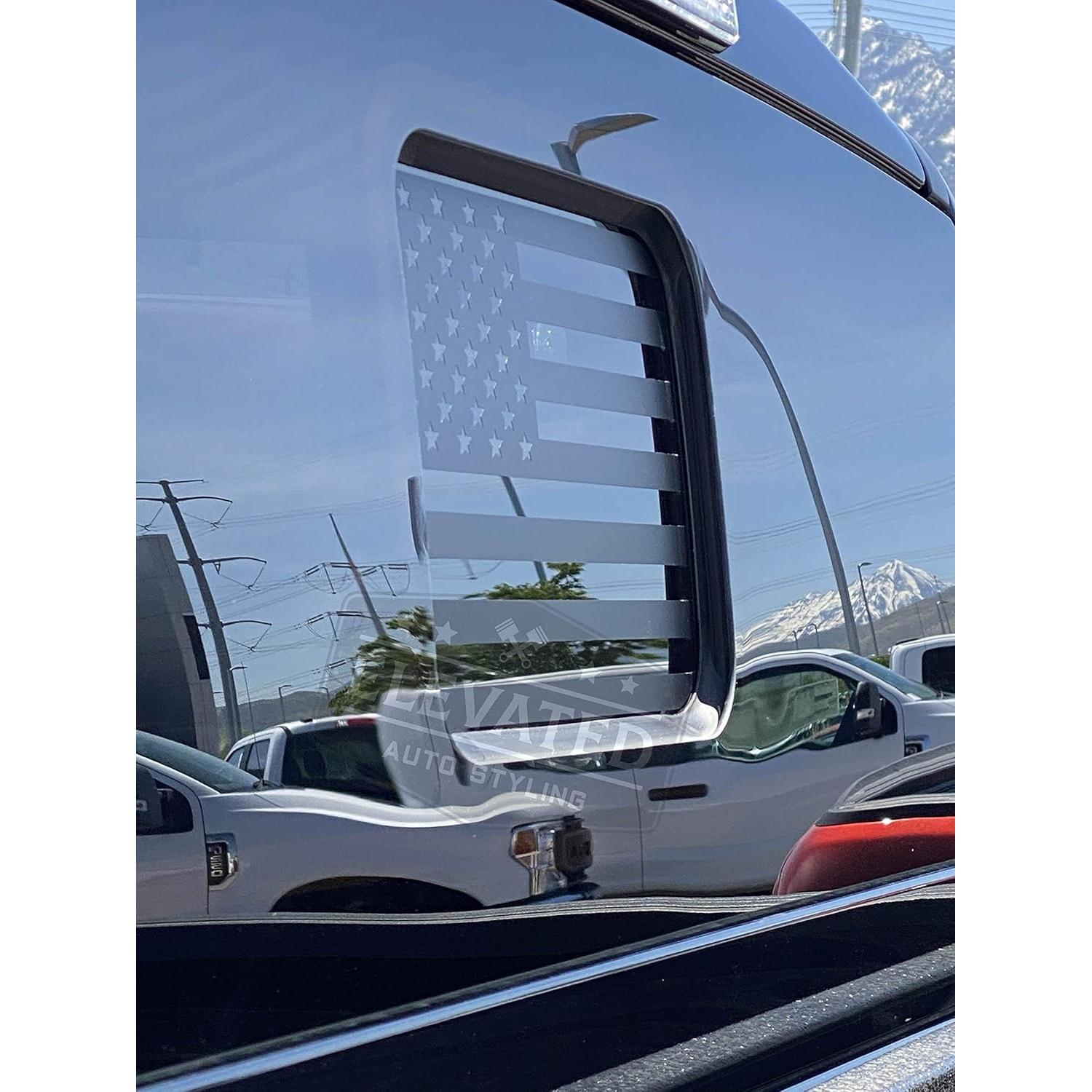 Calcomanía Ventana Trasera Ford Ranger 2019-2023 Bandera Americana