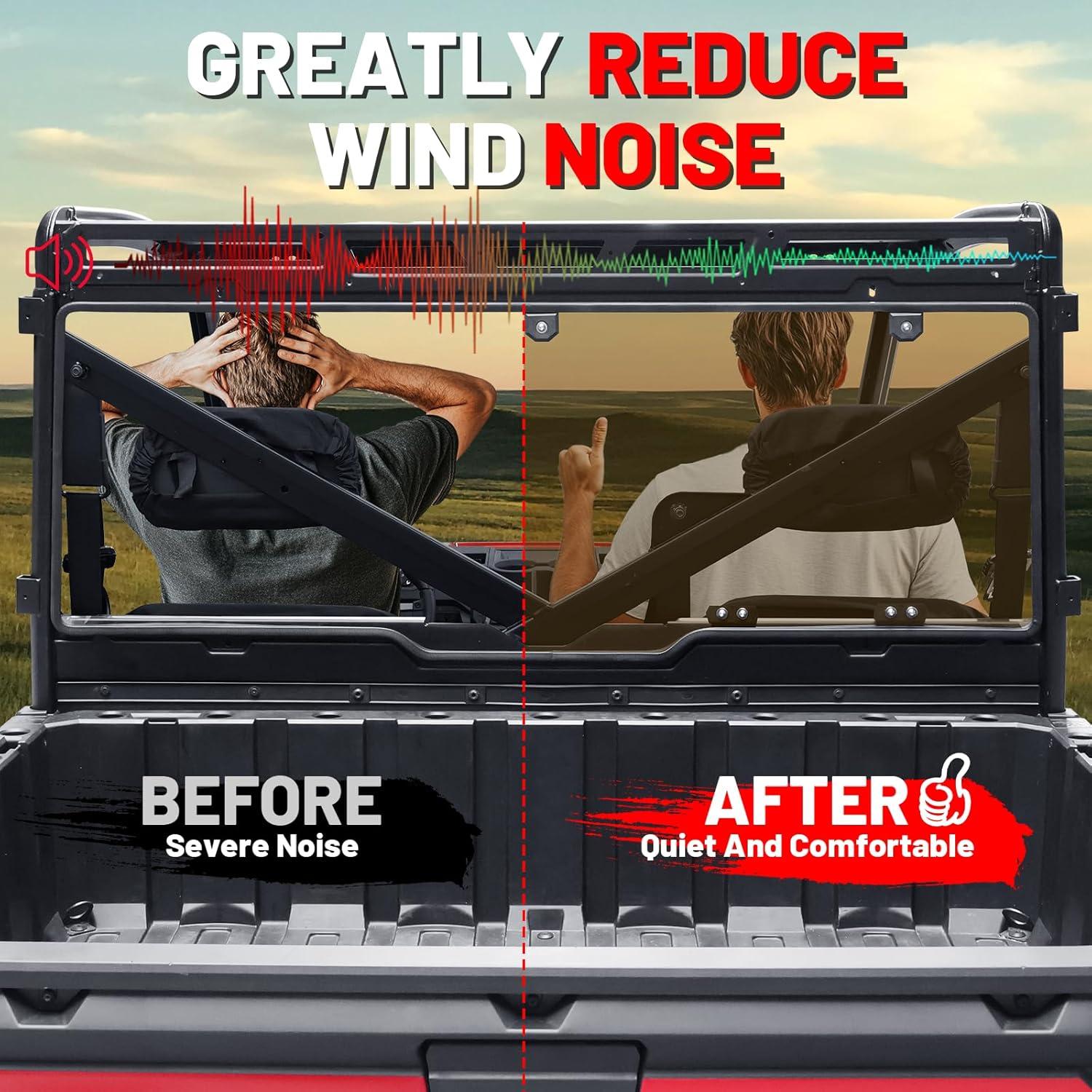 Ventana Trasera Tinte StarknightMT para Polaris Ranger 1000