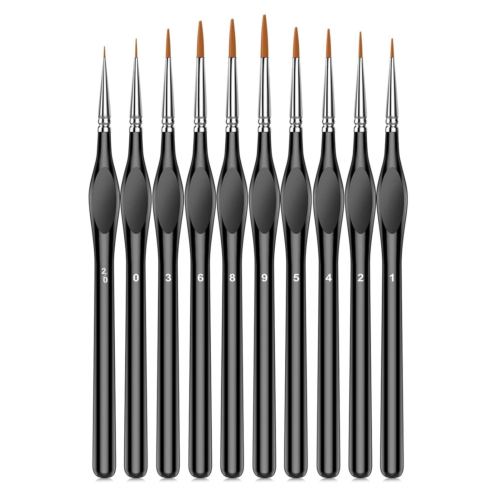 Juego de 10 Pinceles Micro Cocoaland - Detalles Finos