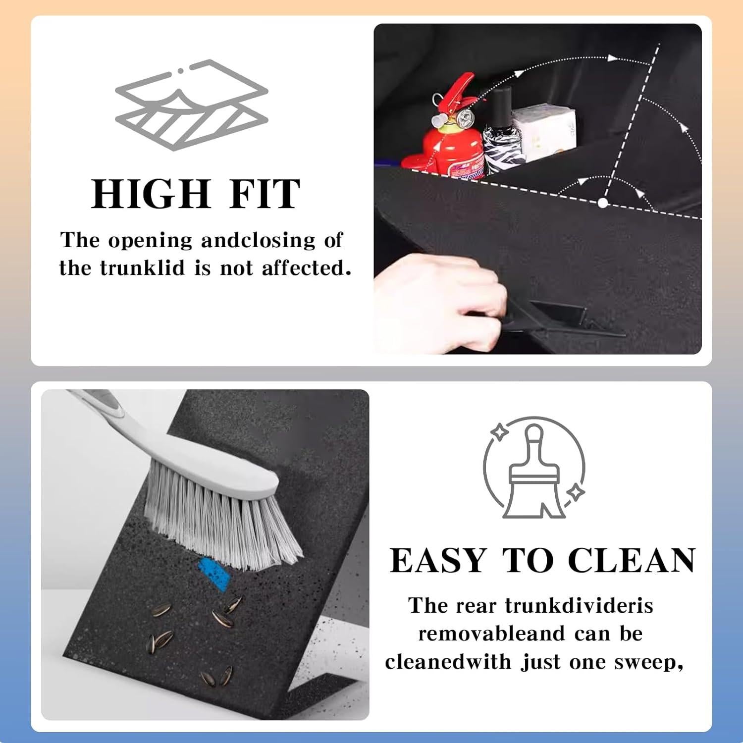 Organizador de Maletero Trasero Frencstr para Audi Q3 2018-2025