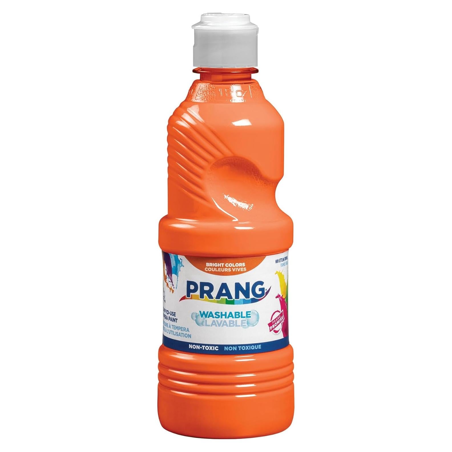 Pintura Tempera Lavable Prang Naranja 473 ml Listo para Usar