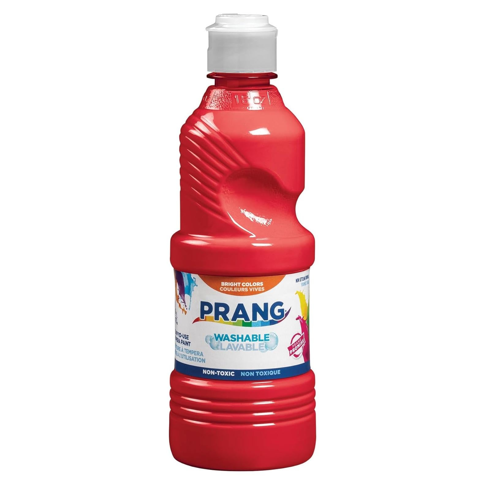Pintura Tempera Lavable Prang Roja 473 ml Listo para Usar