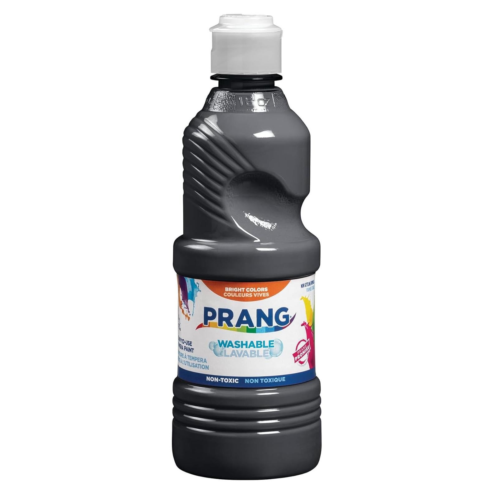 Pintura Tempera Lavable Prang Negra 473 ml Listo para Usar