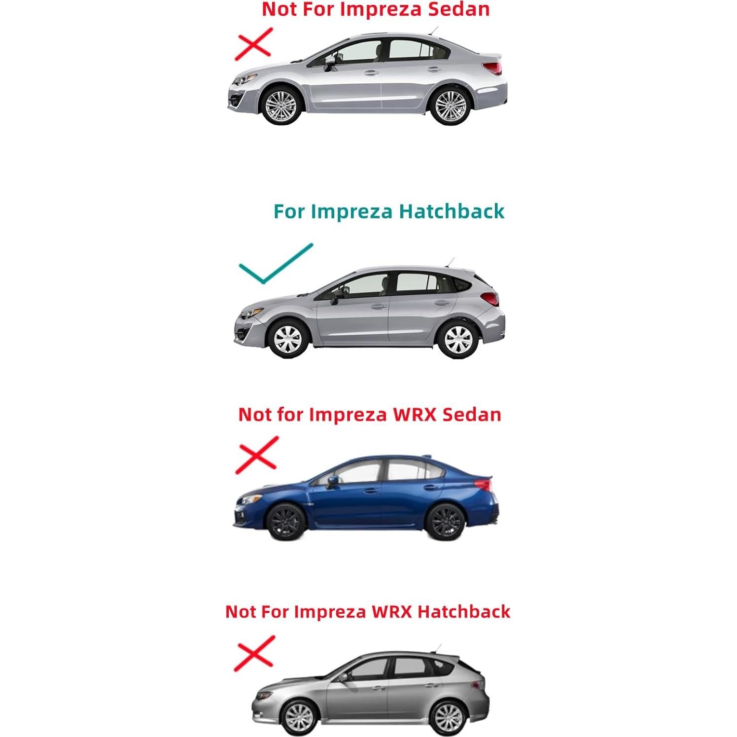 Cristal de Ventana Trasera Izquierdo Subaru Impreza 2012-2016