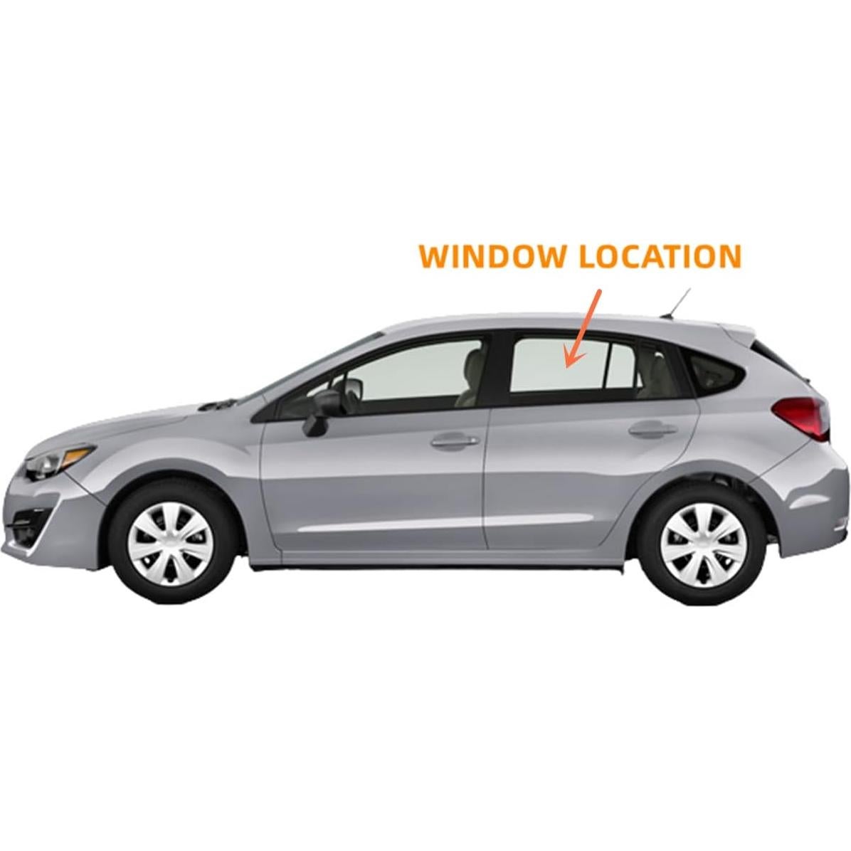 Cristal de Ventana Trasera Izquierdo Subaru Impreza 2012-2016